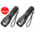 Super-Bright 90000LM LED Tactical Flashlight 5 Modes Zoomable Torch Searchlight - Blingy Bag LLC