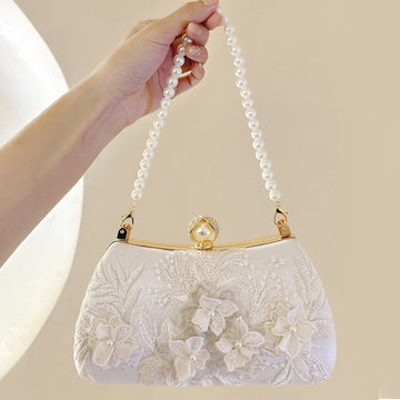 Women Flowers Evening Bag