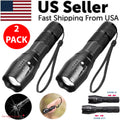 Super-Bright 90000LM LED Tactical Flashlight 5 Modes Zoomable Torch Searchlight - Blingy Bag LLC