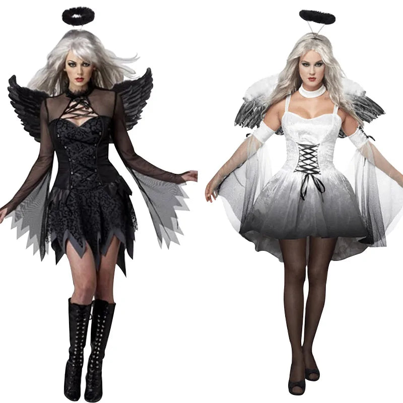 Fallen Angel Halloween Costumes - Blingy Bag LLC